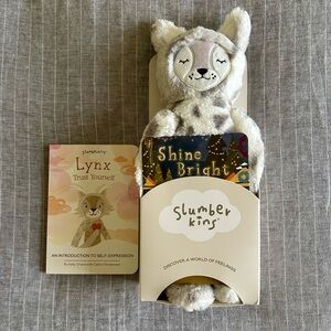 Slumberkins Lynx - NEW WITH BOOK